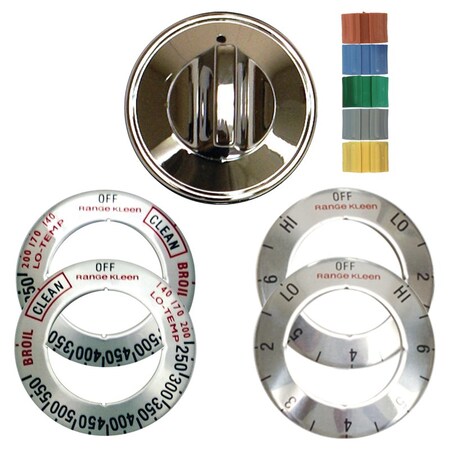 Range Kleen OVN KNOB KIT PLT 3.875""W 8121